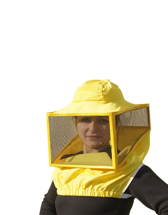 maschera quadrata a cappello