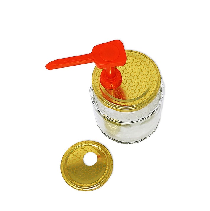 Dispenser dosamiele per vasetto miele  Attrezzature apistiche:  attrezzature e corsi di apicoltura